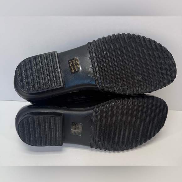 Just Fab Evi Black Faux Fur-Lined ankle duck Boots women’s size 8.5 - Picture 11 of 13